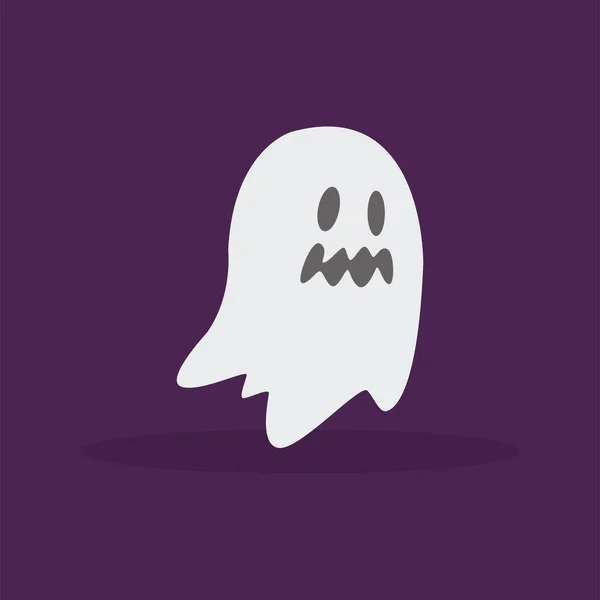 Scary ghost icon — Stock Vector