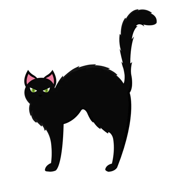 Icono de gato aislado — Vector de stock