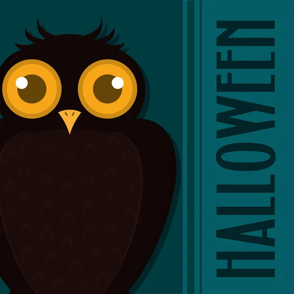 Joyeux Halloween affiche — Image vectorielle