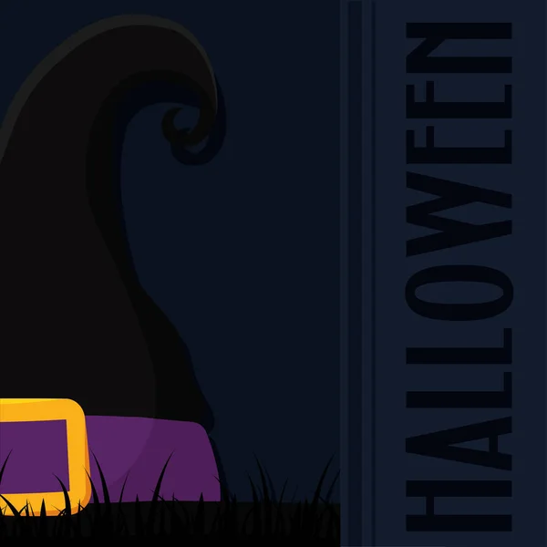 Gelukkige Halloween poster — Stockvector