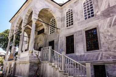 İstanbul, Türkiye - yaz - ünlü mimari, şehir manzarası. Topkapı Sarayı