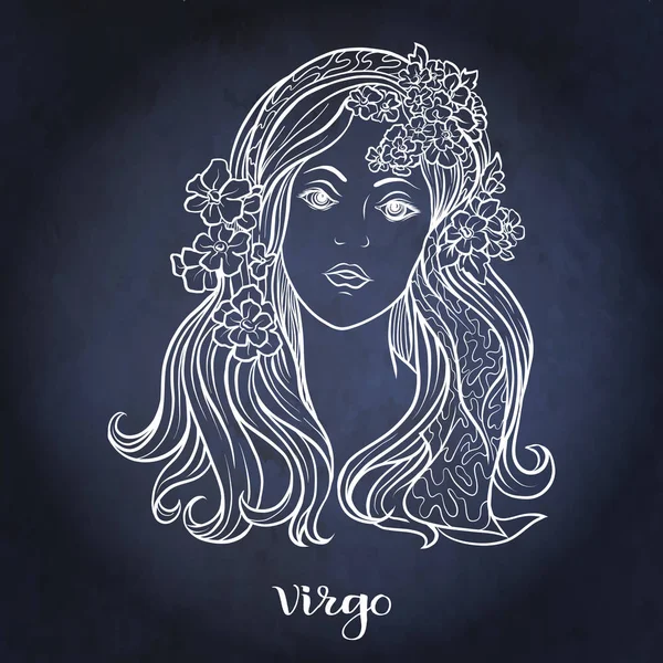 Znak zodiaku. Horoskop astrologiczny kolekcji. Ilustracja wektorowa — Wektor stockowy