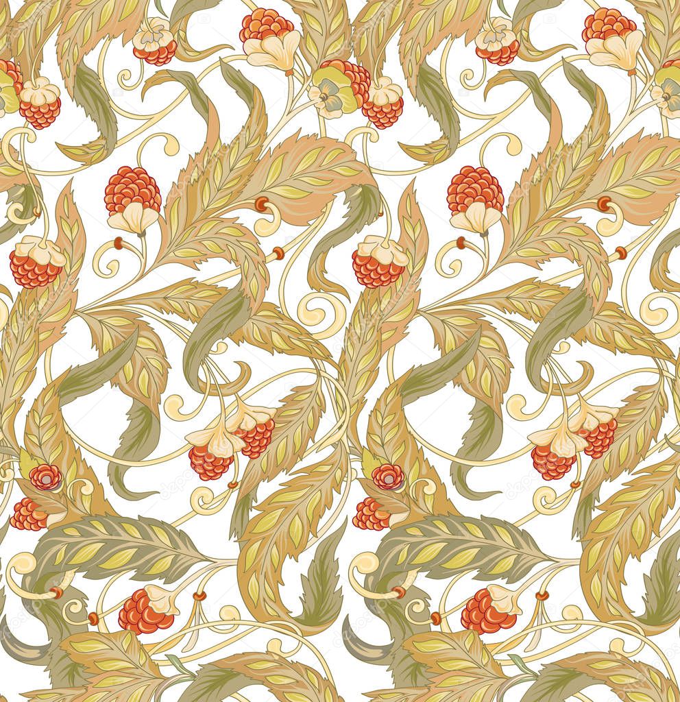 Seamless pattern with a set of different items, needs for SPA  or Thai massage 