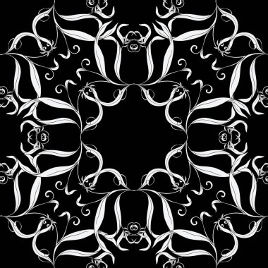 Çiçeksiz desen, sanat tarzında özgeçmiş.,