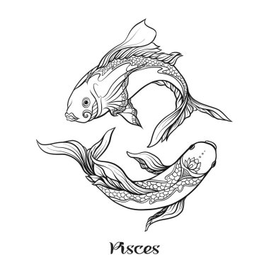 Download Pisces Fish Free Vector Eps Cdr Ai Svg Vector Illustration Graphic Art