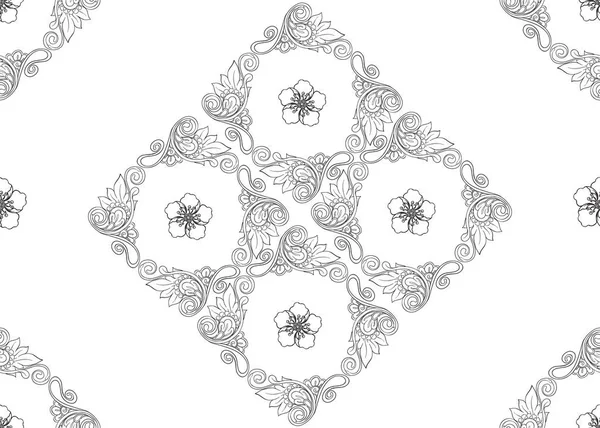 Traditional Chinese seamless pattern, ornament — Stock Vector