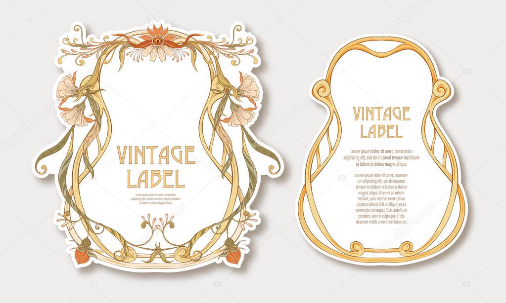  Labels for products 