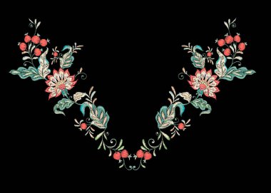 çiçek dekoratif elemanlar