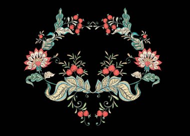 çiçek dekoratif elemanlar