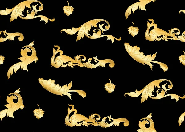 Patrón chino tradicional sin costura, ornamento — Vector de stock