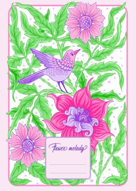 Çiçek deseni, arka plan