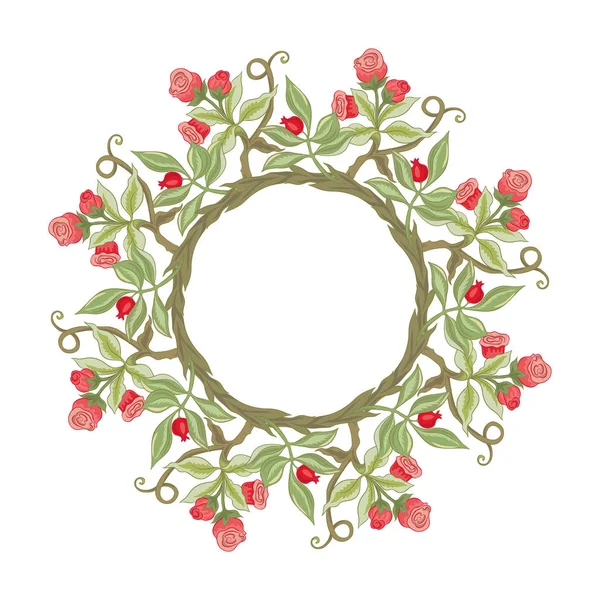 Безшовний візерунок зі стилізованими декоративними квітами — стоковий вектор