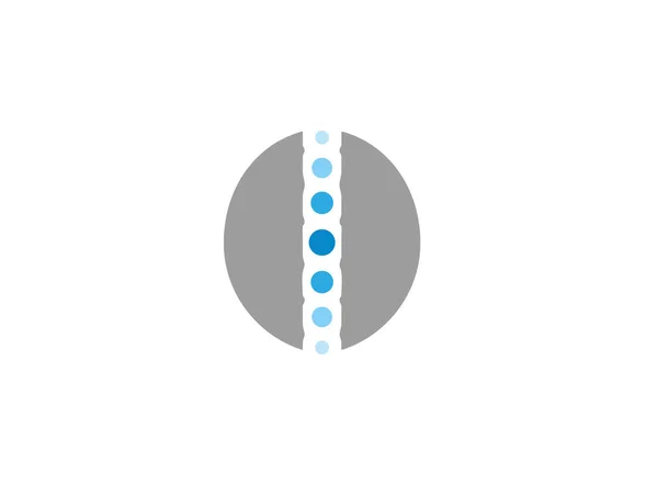 Rückenmark Einfaches Symbol Isoliert Auf Weißem Hintergrund — Stockvektor