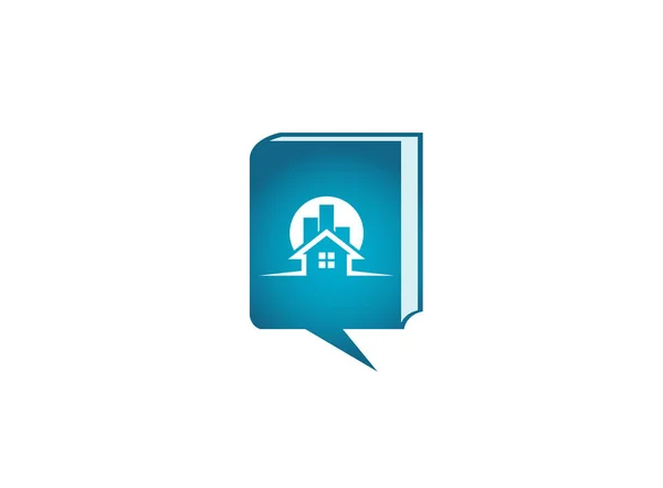 Building Simple Icon Geïsoleerd Witte Achtergrond — Stockvector