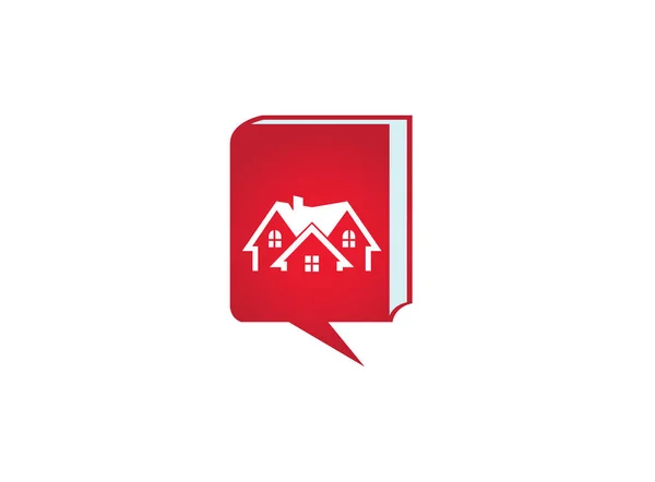 Building Simple Icon Geïsoleerd Witte Achtergrond — Stockvector