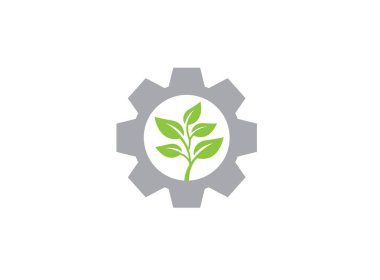 beyaz arka plan üzerinde izole bitki basit simgesi