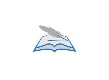 Beyaz izole arka plan üzerinde logo tasarım illüstrasyon için Candlewick mum