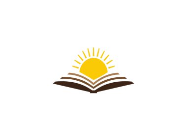 Beyaz izole arka plan üzerinde logo tasarım illüstrasyon için Candlewick mum