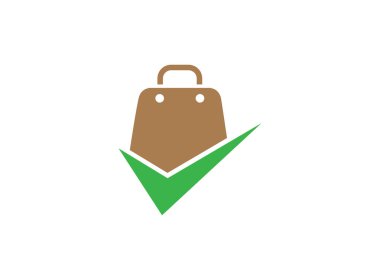 el çantası beyaz arkaplanda logo tasarımı çizelgesi olan bir alışveriş çantası.