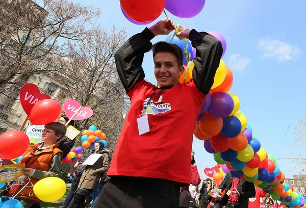 March for Life - bucharest, Romania. — Stock Photo, Image