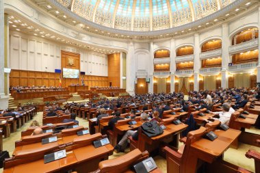 Romanya Parlamentosu - Milletvekilleri Meclisi oylama oturumu