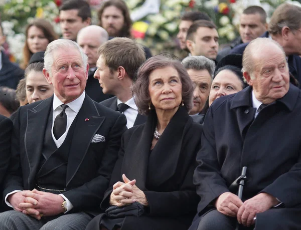 Roemenië-koning Mchael I-Koninklijke begrafenis — Stockfoto