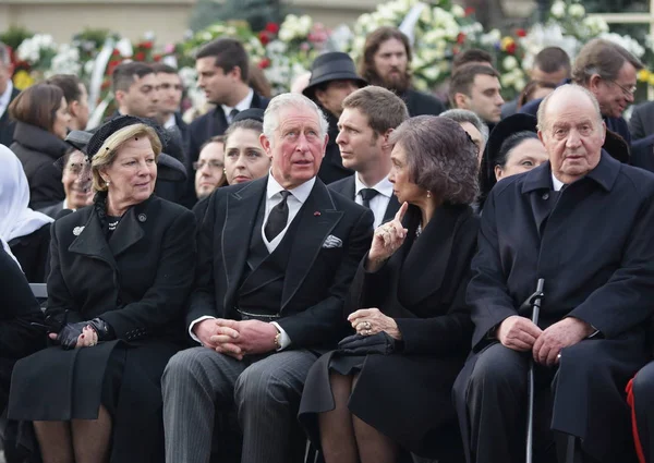 Roemenië-koning Mchael I-Koninklijke begrafenis — Stockfoto