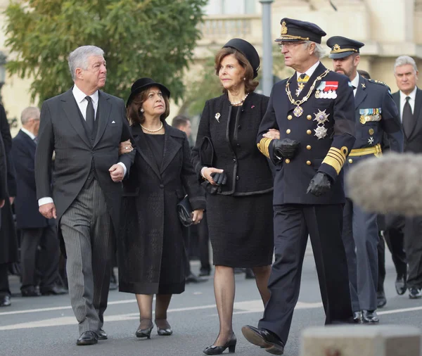 Roemenië-koning Mchael I-Koninklijke begrafenis — Stockfoto