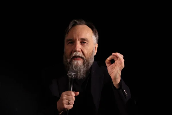 Aleksandr Dugin, Rus siyasi analist - basın toplantısı