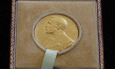 The Nobel Prize of George Emil Palade - donated in Bucharest Rom clipart