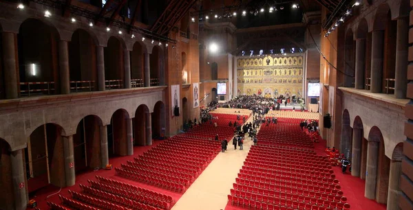 Ceremonia de consagración de la Catedral Nacional de Rumanía —  Fotos de Stock