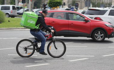 Uber Eats kurye - Bükreş