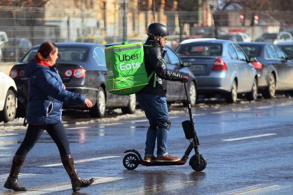 Uber Eats kurye - Bükreş