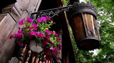 Bükreş, Romanya - 29 Haziran 2018: 1808 yılında açılan Manuc Inn (Hanul Manuc) Bükreş, Romanya'nın en önemli turistik yerlerinden biridir..