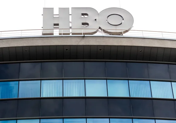 Sede de HBO, en Bucarest, Rumania . — Foto de Stock