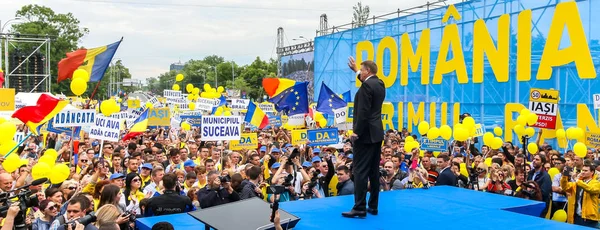 Кампания по выборам в Европейский парламент - Румыния — стоковое фото