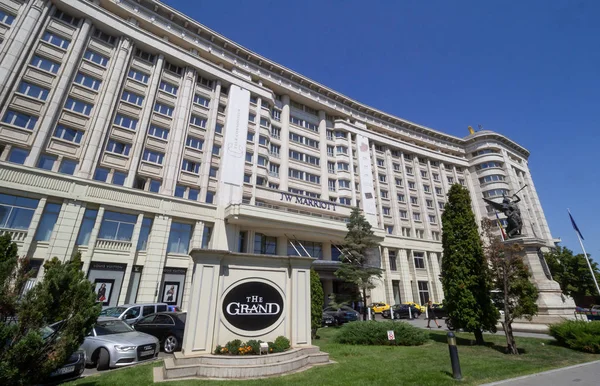 Jw marriott bucharest grand hotel - bukarest, rumänien — Stockfoto