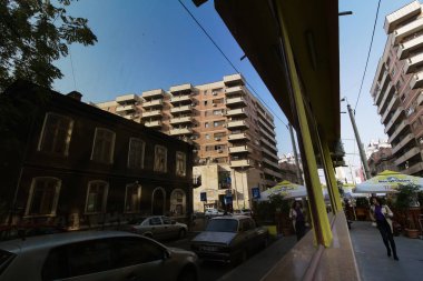 Bükreş şehir merkezinde mimarlık