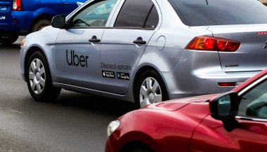 Bükreş'te Uber taksisi, Romanya