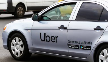 Bükreş'te Uber taksisi, Romanya