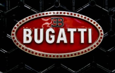 Bugatti Chiron - lego tuğla - Bükreş, Romanya