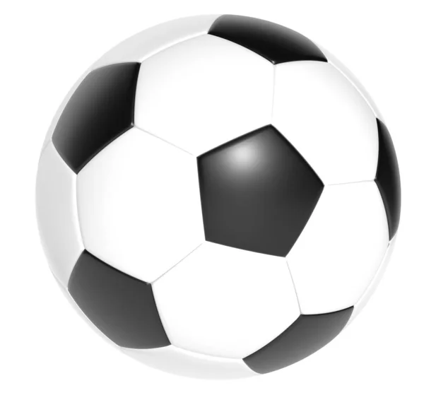 Futbol topu izole beyaz arka plan üzerinde