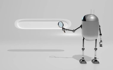 internet 3d render robot searth.