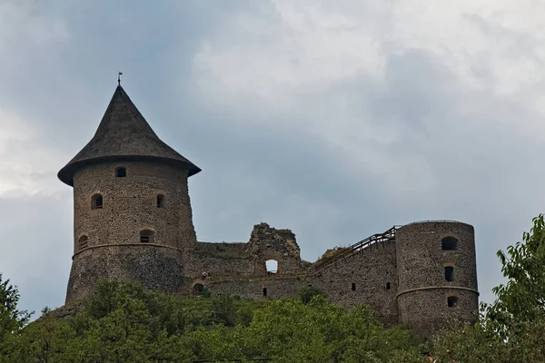 Ερείπια Του Κάστρου Somosk Στην Ουγγαρία — Φωτογραφία Αρχείου