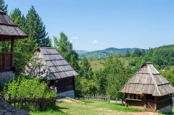 Етно Село Сіроґоджно Златібор Сербія Європа — стокове фото