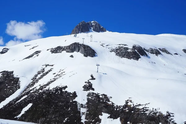 Passo Dell Oberalp Tedesco Oberalppass Trova 2046 Sul Massiccio Del — Stockfoto