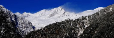 Rheinwaldhorn, Adula Dağı (3 '402msm), Canton Ticino, İsviçre