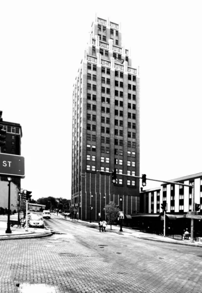 Edifícios Old Falls Niagara Falls Buffalo Nova Iorque Eua — Fotografia de Stock