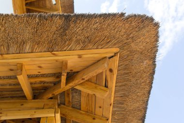 Güney köknar saman ahır hasır çatılı, İtalya