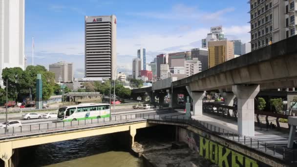 Kuala Lumpur, Malaysia, August 1, 2018. Street Little India in Kuala Lumpur Malaysia. — Stockvideo